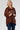 Saloos Women's Velvet Hoodie Top with Foil Detailing