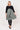 Saloos Women's Contrast Swing Dress – Three-Quarter Sleeve Relaxed Fit Dress with Tie Detail