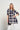 Saloos Women's Check Tunic with Necklace