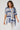 Saloos Women's Panelled Cut About Stripy Top with Necklace