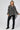Saloos Women's Dip Back Chiffon Style Sheer Shirt