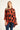 Saloos Women's Geometrical Print Button Through Blouse Shirt