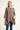 Saloos Women's Frilled Top With Front Pockets & Necklace