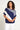Saloos Women's Diagonal Stripe Pattern Knitted Top