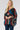 Saloos Women's Batwing Shape Top with Necklace