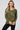 Saloos Women's Knit Top with Metallic Diagonal Detail
