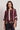 Saloos Women’s Printed Cape Style Top with Inner Vest Layer