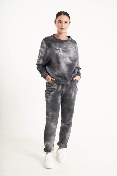 9C Grey / UK: 12 - EU: 38 - US: S Tie-Dye Winter Lounge Tracksuit