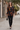 Saloos Women’s Autumn Leaf Print Top – Black with Rust & Gold