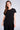 Saloos Women's Side Slit Round Neck Top – Relaxed Fit Short Sleeve Longline Casual T-Shirt