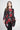 Saloos Women's Loose Fit Floral Printed Top with Asymmetric Dipped Hem – Relaxed Long Sleeve Tunic