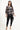 Saloos Women's Abstract Printed Silk Touch Top with Sheer Floaty Overlay – Relaxed Fit Longline Blouse