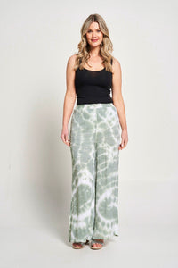 Saloos Double Layer Tie & Dye Trousers