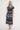 Saloos Women's Tie-Dye Midi Dress with Cap Sleeves
