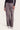 Saloos Women’s Leopard Print Ribbed Stretch Trousers