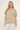 Saloos Women's Stone Abstract Print Oversized Top with Mock Pocket