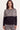 Saloos Women’s Two-Tone Animal Print Long-Sleeve Top