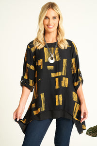 Saloos Unique Blend Of Style & Comfort Tunic with Necklace