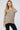 Saloos Women's Knit Top with Metallic Diagonal Detail