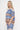Saloos Women's Oversized Printed Crop Top – Relaxed Fit Short Sleeve Summer Tee
