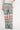 Saloos Women’s Sheared Waist Wide Leg Trousers with Side Pockets – Tie Dye Lounge Pants