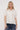 Saloos Women’s Dipped Back Short Sleeve Shirt with Side Slits