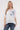 Saloos Women's Sequin Floral Motif Top with Ruched Sleeves