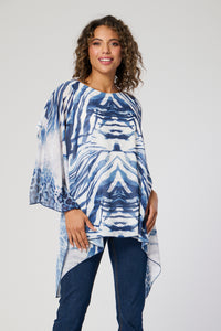 Saloos Cape Style Top with Necklace