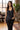 Saloos Women’s Embellished Scallop Sequin Sleeveless Top – Black Evening Party Camisole