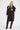 Diverse Women's One Size Wool Chocolate Brown Coat - One Size