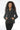 Saloos Women’s Quilted Zip-Up Jacket with Faux Fur Collar