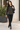 Saloos Women's Charcoal Grey Windowpane Check Jumper with Long Sleeves