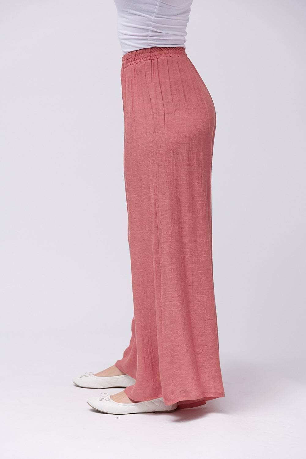 A2 Trousers Saloos Double Layer Wide Leg Floaty Trousers