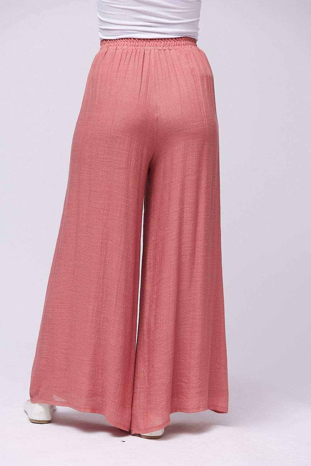 A2 Trousers Saloos Double Layer Wide Leg Floaty Trousers