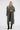 Diverse Bouclé Long Coat with Oversized Collar – One Size