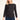 Saloos Top / Black / Long-Sleeve Shimmer Ribbed Top