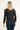 Saloos Top / Black / Long-Sleeve Shimmer Ribbed Top